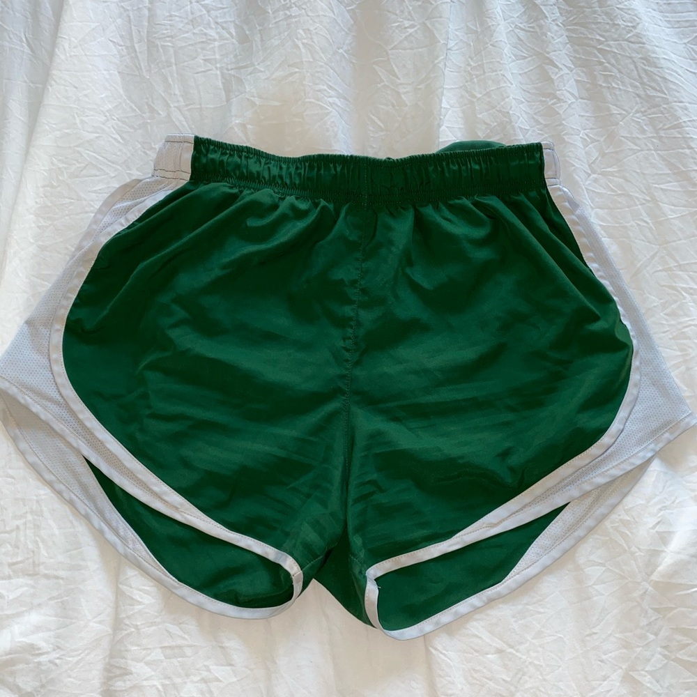 Green Nike Dri-Fit Shorts - Picture 1 of 3